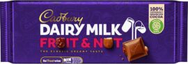 Cadbury Dairy Milk Fruit & Nut 180g
