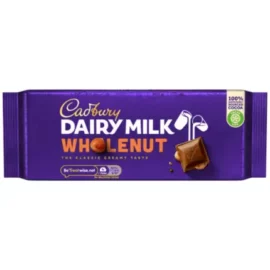 Cadbury Dairy Milk Whole Nut - Orzech Laskowy 180g