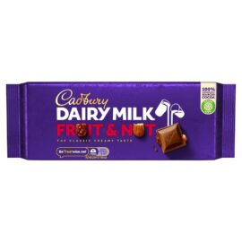 Cadbury Dairy Milk Fruit & Nut - Owoce i Orzechy 180g
