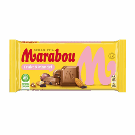 Marabou Frukt & Mandel - Owocowy Migdał 200g