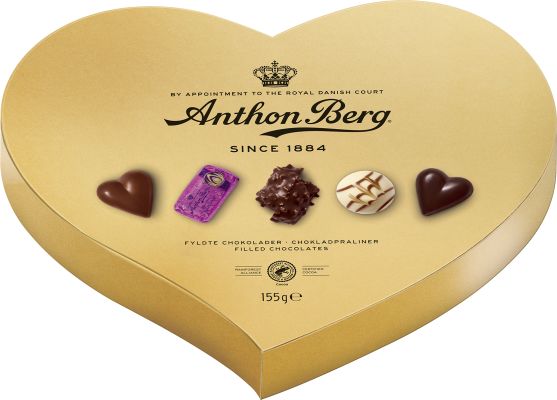 Anthon Berg Luxury Gold Heart 155g